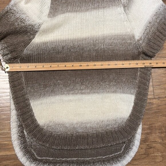 Parkhurst pinch short sleeve turtle neck knit cozy sweater - Picture 9 of 12